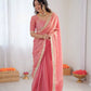 Elegant Fendy Silk Ready to Wear Saree for Office and Function Wear