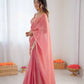 Elegant Fendy Silk Ready to Wear Saree for Office and Function Wear