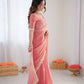 Elegant Fendy Silk Ready to Wear Saree for Office and Function Wear