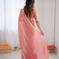 Elegant Fendy Silk Ready to Wear Saree for Office and Function Wear