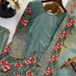 Elegant Fendy Silk Sharara Set for Eid and Festive Wear