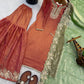 Elegant Fendy Silk Sharara Set for Festive and Wedding Wear