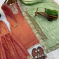 Elegant Fendy Silk Sharara Set for Festive and Wedding Wear