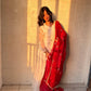 Elegant Fendy Silk Sharara Suit Set for Festive and Party Wear