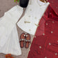 Elegant Fendy Silk Sharara Suit Set for Festive and Party Wear