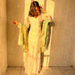 Elegant Fendy Silk Sharara Suit Set for Festive and Party Wear