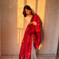 Elegant Fendy Silk Sharara Suit Set for Festive and Party Wear