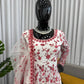 Elegant Floral Georgette Anarkali Set for Festive and Day Occasion Wear