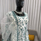 Elegant Floral Georgette Anarkali Set for Festive and Day Occasion Wear