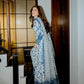 Elegant Floral Georgette Anarkali Set for Festive and Day Occasion Wear