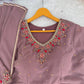 Elegant Fox Georgette Anarkali Gown Set for Party and Festive Wear