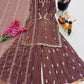Elegant Fox Georgette Palazzo Set with Soft Organza Dupatta