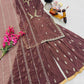 Elegant Fox Georgette Palazzo Set with Soft Organza Dupatta
