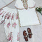Elegant French Crepe Farshi Suit Set for Festive and Occasion Wear