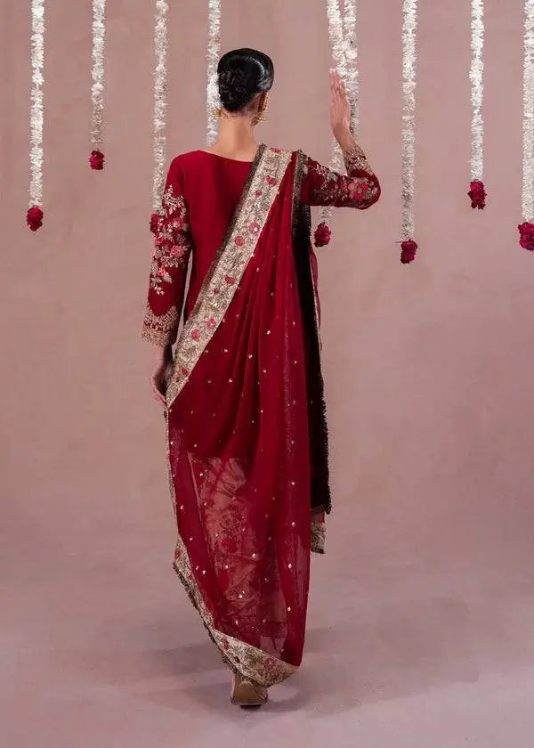 Elegant Georgette Embroidered Patiala Suit Set for Festive and Wedding Wear