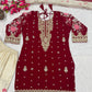 Elegant Georgette Embroidered Patiala Suit Set for Festive and Wedding Wear
