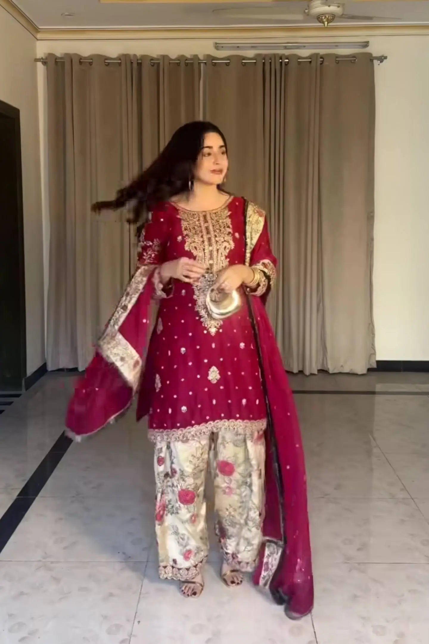 Elegant Georgette Embroidered Patiala Suit Set for Festive and Wedding Wear