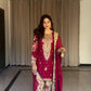 Elegant Georgette Embroidered Patiala Suit Set for Festive and Wedding Wear