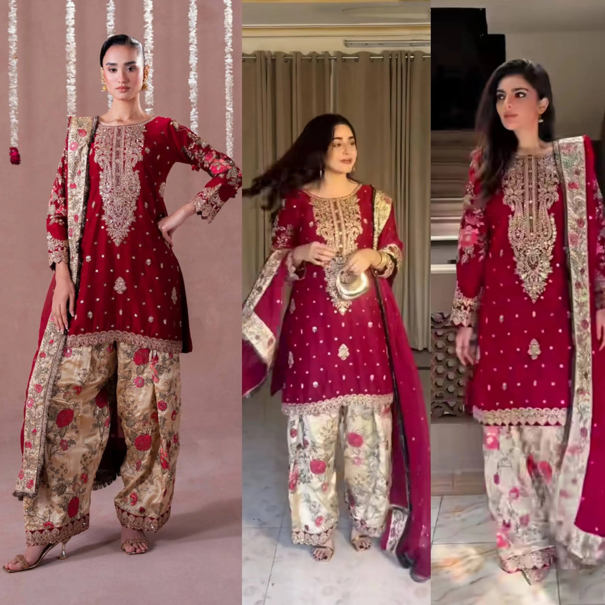 Elegant Georgette Embroidered Patiala Suit Set for Festive and Wedding Wear