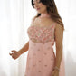 Elegant Georgette Embroidered Top Plazzo Set with Butterfly Net Dupatta