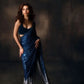 Elegant Georgette Sequin Saree for Party and Occasion Wear