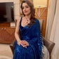 Elegant Georgette Sequin Saree for Party and Occasion Wear