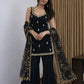 Elegant Georgette Sharara Suit Set for Party and Festive Wear
