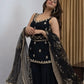 Elegant Georgette Sharara Suit Set for Party and Festive Wear