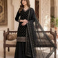 Elegant Hand Beaded Embroidered Palazzo Suit Set for Festive and Family Functions