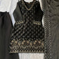 Elegant Hand Beaded Embroidered Palazzo Suit Set for Festive and Family Functions