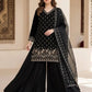 Elegant Hand Beaded Embroidered Palazzo Suit Set for Festive and Family Functions