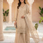 Elegant Hand Beaded Embroidered Palazzo Suit Set for Festive and Family Functions