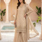 Elegant Hand Beaded Embroidered Palazzo Suit Set for Festive and Family Functions