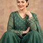 Elegant Hand Beaded Embroidered Palazzo Suit Set for Festive and Family Functions