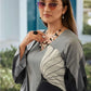 Elegant Heavy Poly Rayon Digital Print Kurti Set with Straight Pant & Mal Chanderi Dupatta