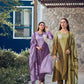 Elegant Heavy Poly Rayon Digital Print Kurti Set with Straight Pant & Mal Chanderi Dupatta
