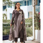 Elegant Heavy Poly Rayon Digital Print Kurti Set with Straight Pant & Mal Chanderi Dupatta