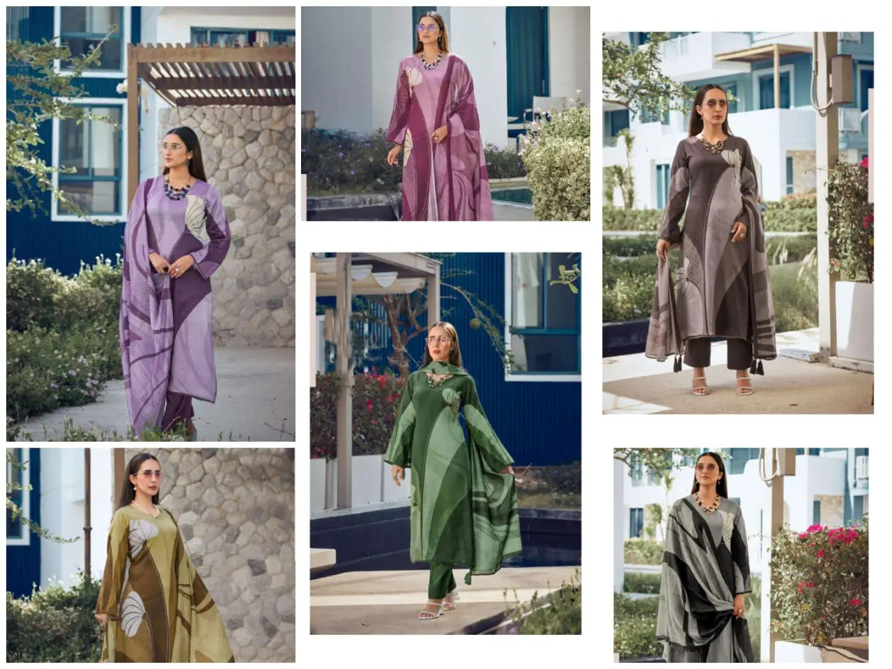 Elegant Heavy Poly Rayon Digital Print Kurti Set with Straight Pant & Mal Chanderi Dupatta