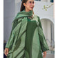 Elegant Heavy Poly Rayon Digital Print Kurti Set with Straight Pant & Mal Chanderi Dupatta