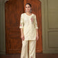 Elegant Heavy Rayon Embroidered Co-Ord Set – Stylish Two-Piece Outfit with Straight Pants
