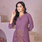Elegant Heavy Rayon Embroidered Co-Ord Set – Stylish Two-Piece Outfit with Straight Pants