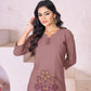 Elegant Heavy Rayon Embroidered Co-Ord Set – Stylish Two-Piece Outfit with Straight Pants