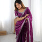 Elegant JMC Silk Saree for Festive, Party and Evening Occasions