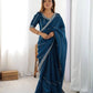 Elegant JMC Silk Saree for Festive, Party and Evening Occasions