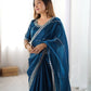 Elegant JMC Silk Saree for Festive, Party and Evening Occasions