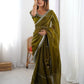 Elegant JMC Silk Saree for Festive, Party and Evening Occasions