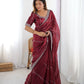 Elegant JMC Silk Saree for Festive, Party and Evening Occasions