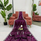 Elegant JMC Silk Saree for Festive, Party and Evening Occasions