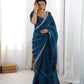 Elegant JMC Silk Saree for Festive, Party and Evening Occasions