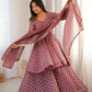 Elegant Jacquard Sharara Suit Set for Festive and Family Functions